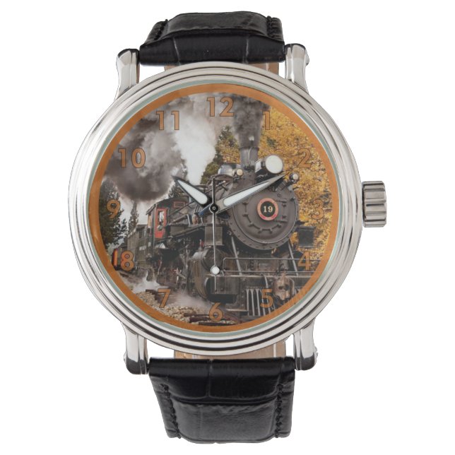 Vintager Motor Armbanduhr (Vorderseite)