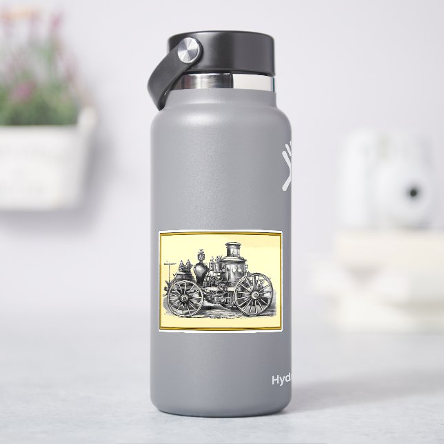 Vintager Motor Aufkleber (HydroFlask)