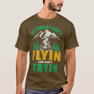 Vintager Mountainbike Biker Radfahrer T-Shirt