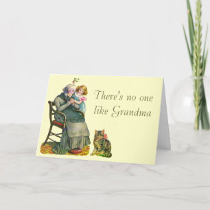 Vintager Muttertag Karte