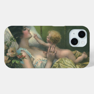 Vintager Muttertag, Viktorianische Mama mit Baby Case-Mate iPhone Hülle