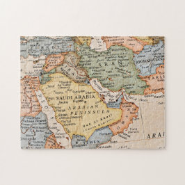 Vintager Nahost-Arabischer Plan