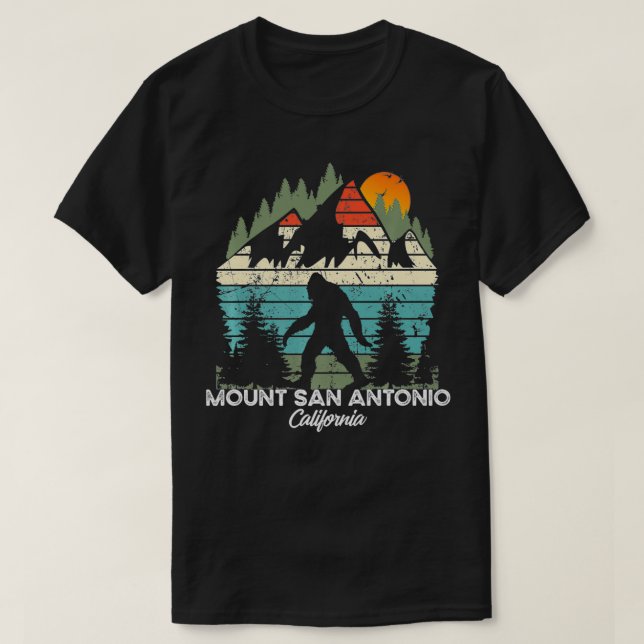 Vintager Nationalpark San Antonio T-Shirt (Design vorne)