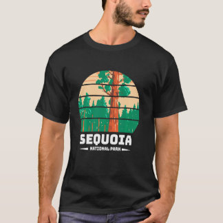 Vintager Nationalpark T-Shirt Sequoia Nationalpark