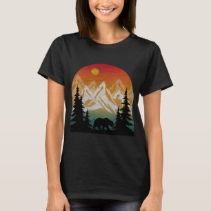Vintager Naturbär T-Shirt