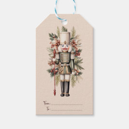 Vintager Nutcracker Geschenkanhänger