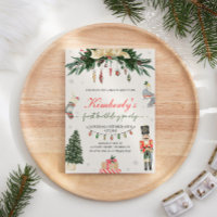 Vintager Nutcracker Winter Onederland 1. Geburtsta