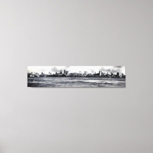 Vintager NYC Skyline panoramische Fotograf (1902) Leinwanddruck