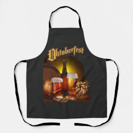 Vintager Oktoberfest Bierbackhofgrill Schürze