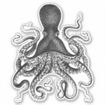 Vintager Oktopus