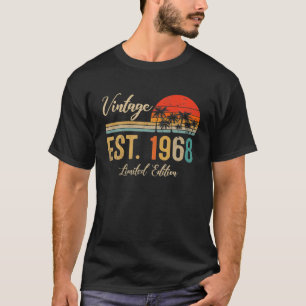 Vintager Osten. 1968 Limited Edition 54th Birthday T-Shirt