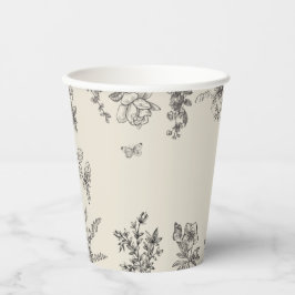 Vintager Osterduft Pappbecher