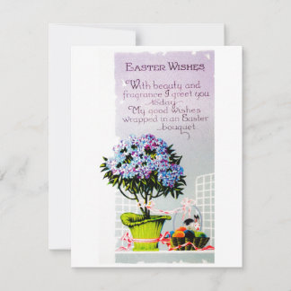 Vintager Ostergruß Feiertagskarte