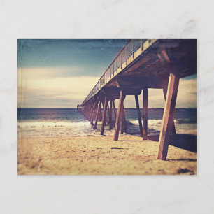 Vintager Ozeansteg Postkarte