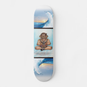 Vintager Ozeantaucher Unterwasserskateboard Skateboard