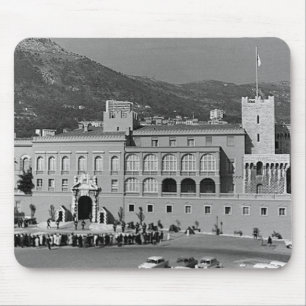 Vintager Palast des Fürstentums Monaco Mousepad