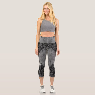 Vintager Palast des Monaco Prince Capri Leggings