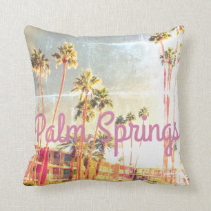 Vintager Palmspringwurm Kissen