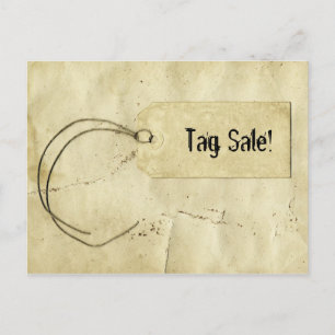 Vintager Papierpreis Postkarte