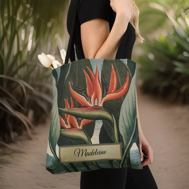 Vintager Paradiesvogel Tasche (Von Creator hochgeladen)