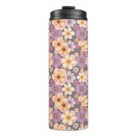 Vintager Pastellpfirsich & Lavendelblumenkern