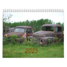 Vintager Patina-Kalender