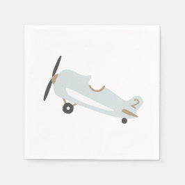 Vintager Personalisierter Kindergeburtstag Serviette