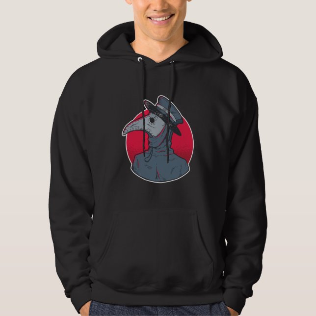 Vintager Pestarzt Hoodie (Vorderseite)