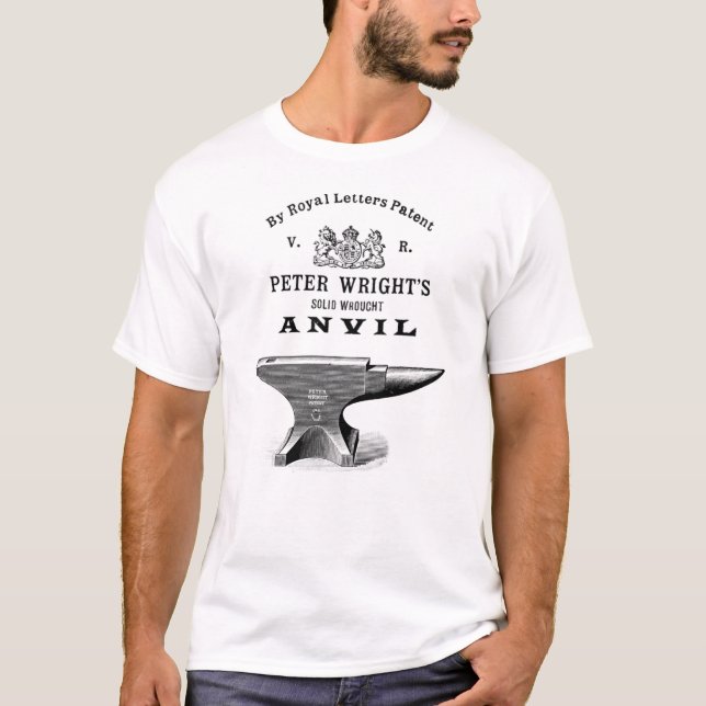 Vintager Peter Wright Anal T-Shirt (Vorderseite)