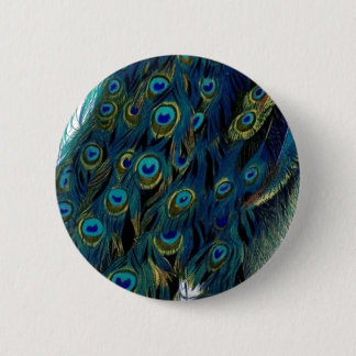 Vintager Pfau Button