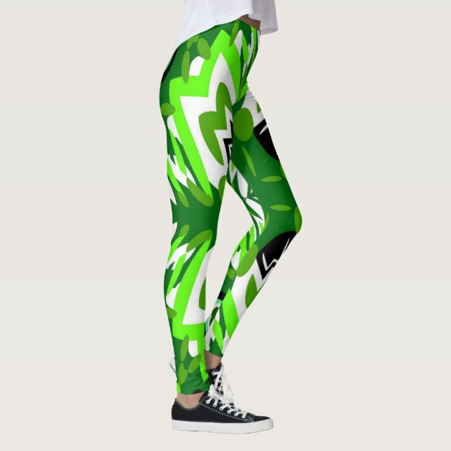 Vintager Pfau Leggings (Rechts)