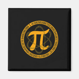 Vintager Pi Day Lover Mathematiker Gr Magnet