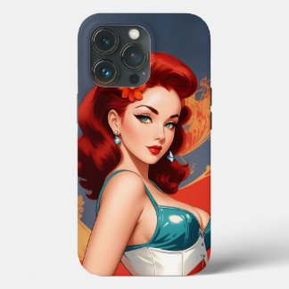 Vintager Pinup iPhone Case