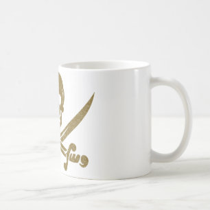 Vintager Pirat Kaffeetasse