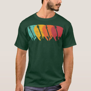 Vintager Plektrum-Lover für Rock und Roll T-Shirt