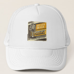 Vintager Podcast Truckerkappe