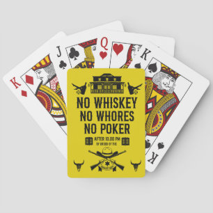 Vintager Poker Spielkarten