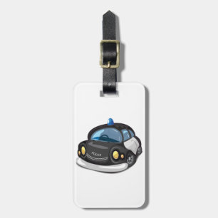 Vintager Polizist Gepäckanhänger