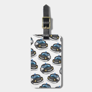 Vintager Polizist Gepäckanhänger