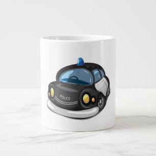 Vintager Polizist Jumbo-Tasse
