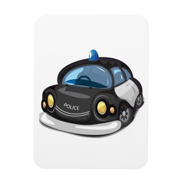 Vintager Polizist Magnet (Vertikal)