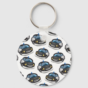 Vintager Polizist Schlüsselanhänger