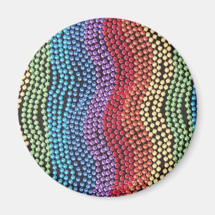 VINTAGER POP-PERLEN-MAGNET MAGNET