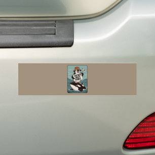 Vintager Protest gegen Penguin-Aktivismus Autoaufkleber