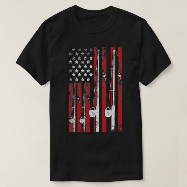 Vintager Pullover für die  amerikanische Flagge (Design vorne)