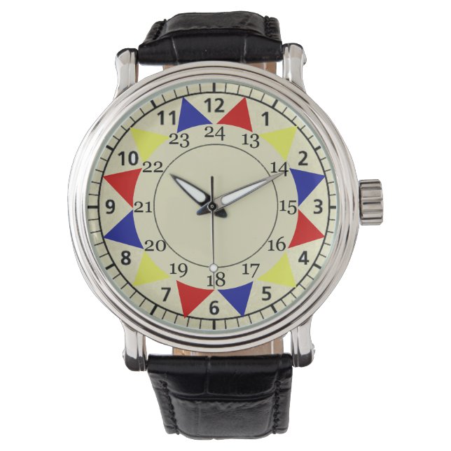 Vintager Racuchstil Armbanduhr (Vorderseite)