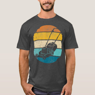 Vintager Rasenmäher Landscaper Retro T-Shirt
