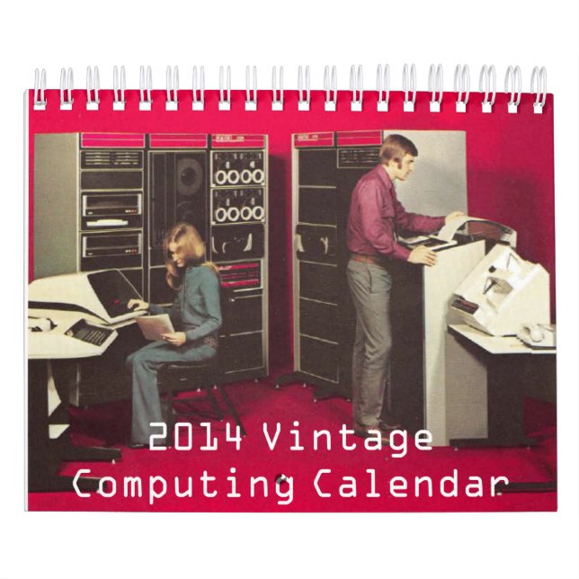 Vintager rechnenkalender kalender (Titelbild)