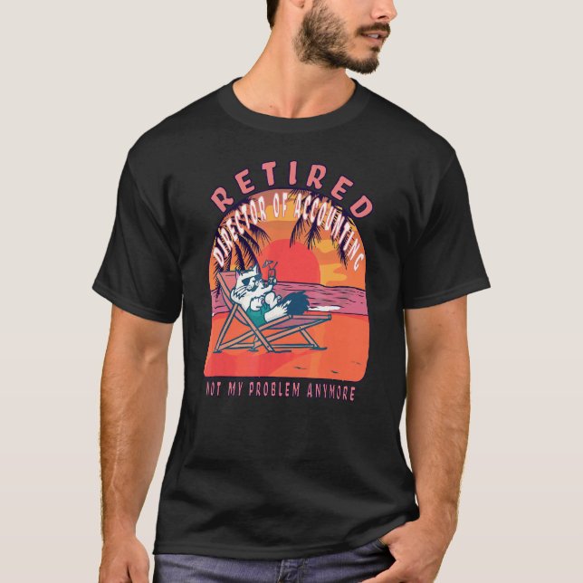 Vintager Rechnungsführer T-Shirt (Vorderseite)