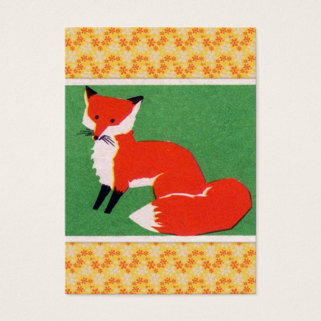 Vintager Red Fox Print (Vorderseite)